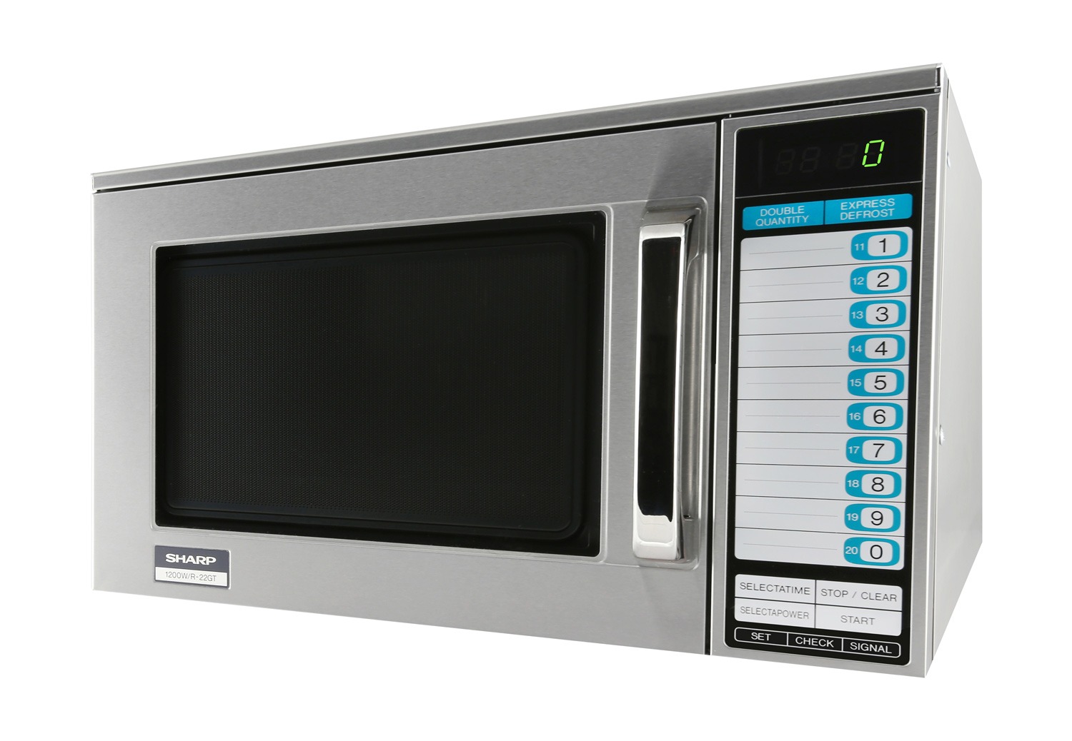 Sharp Heavy-Duty 1200 Watt Commercial Microwave Oven (R22GTF) - Image 2