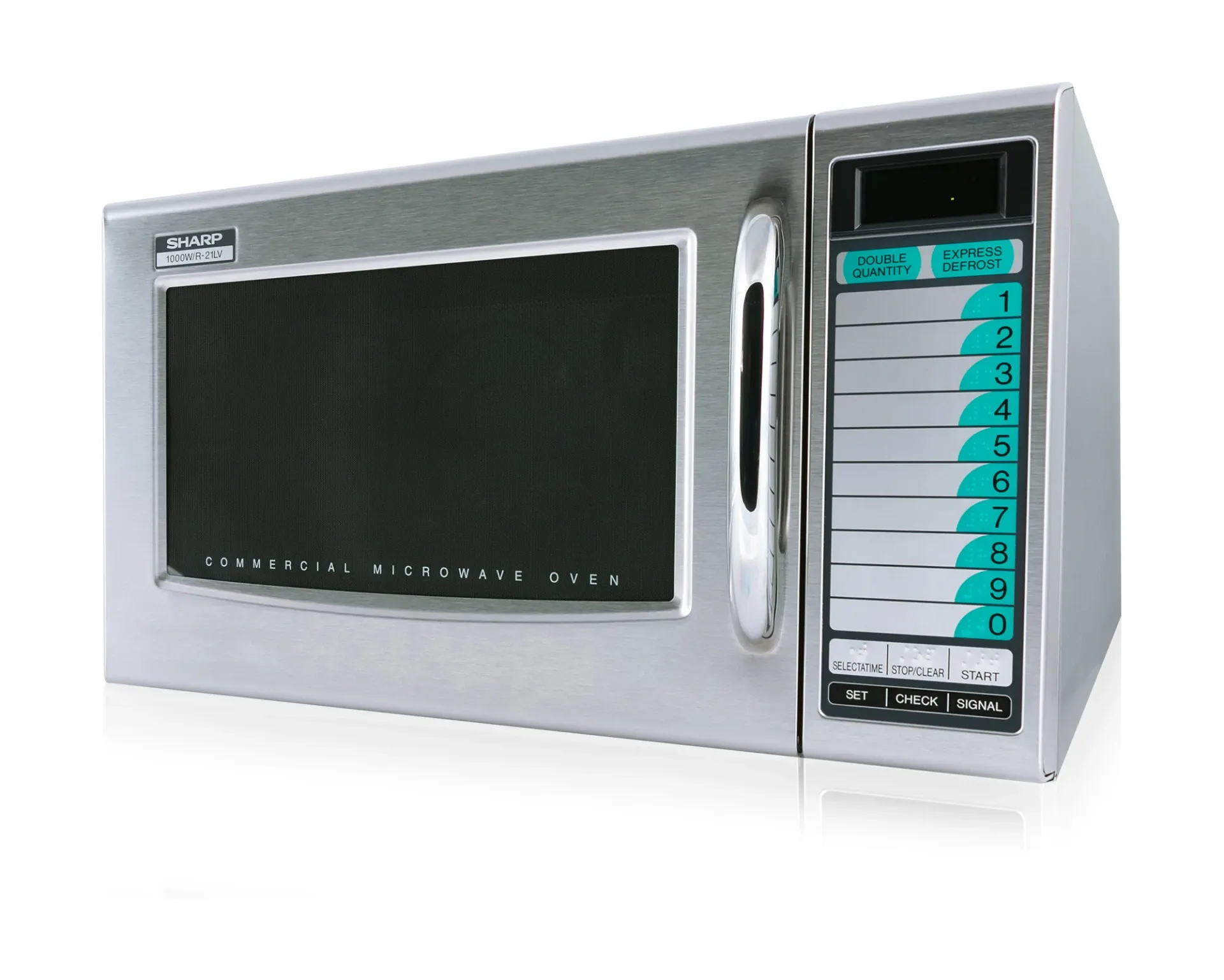 Medium-Duty Commercial Microwave Oven with 1000 Watts (R21LTF) - Image 2